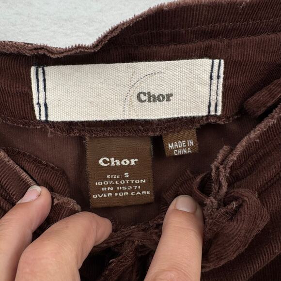 Chor Brown Mini Skirt - Picture 5 of 7